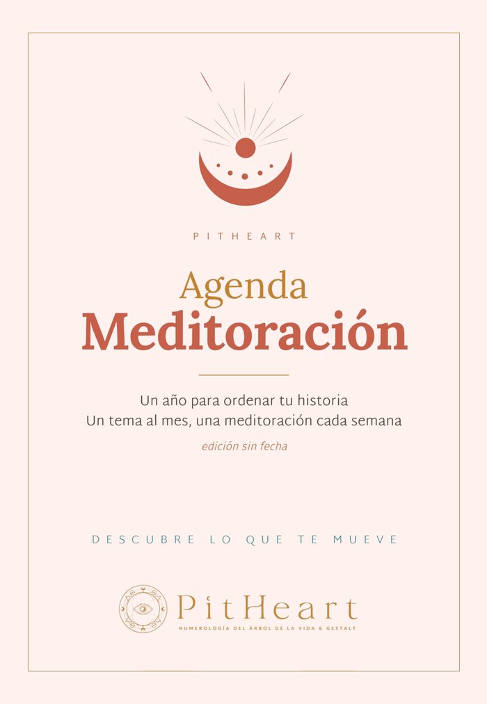 Portada de la Agenda Meditoración de PitHeart